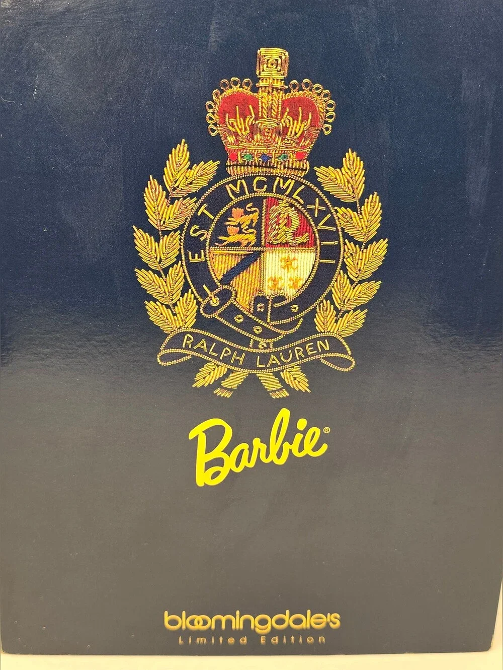 1996 Ralph Lauren Barbie Bloomingdale's Limited Edition 15950 Rare Collection